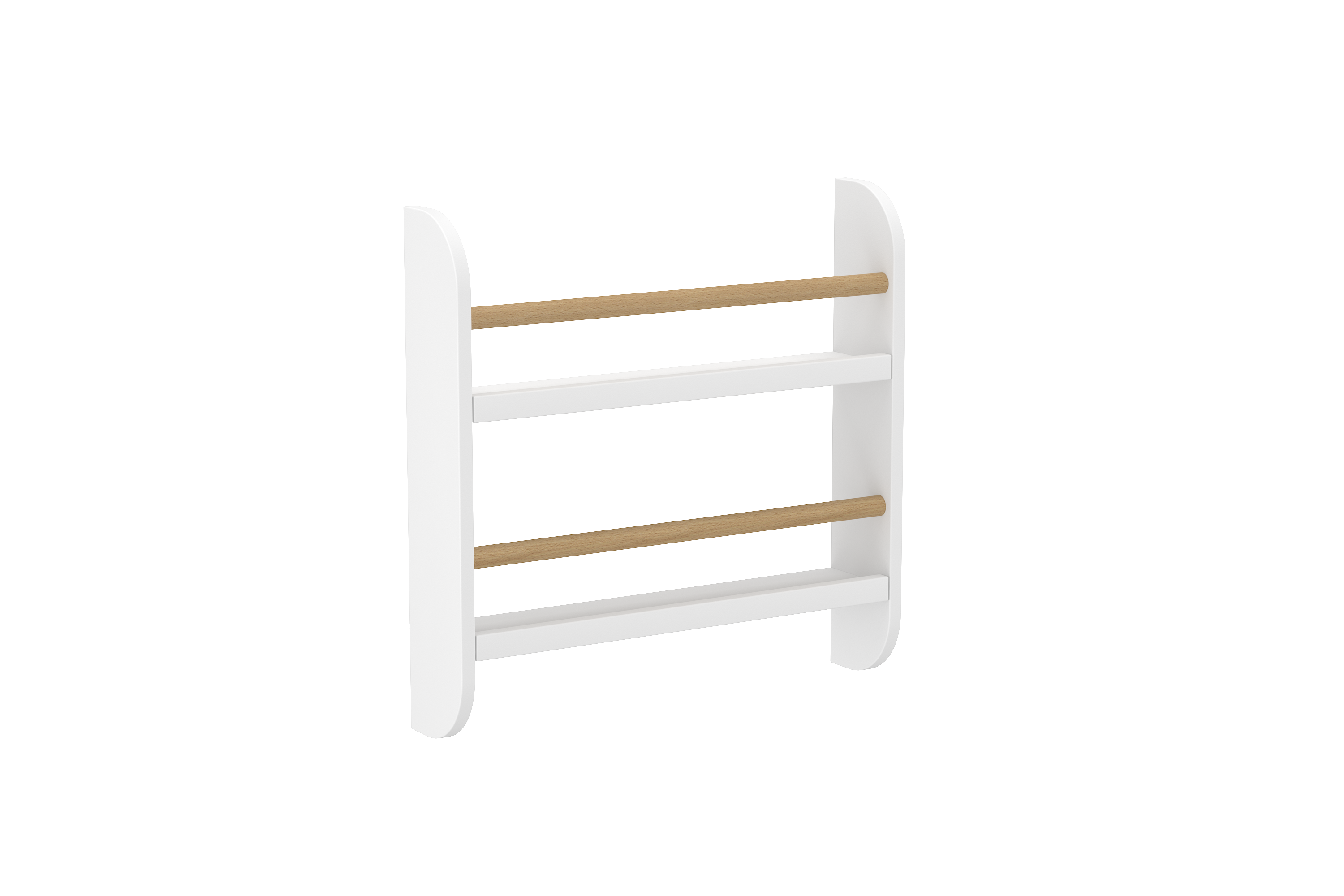 Ledge Mini Wall Shelf in White