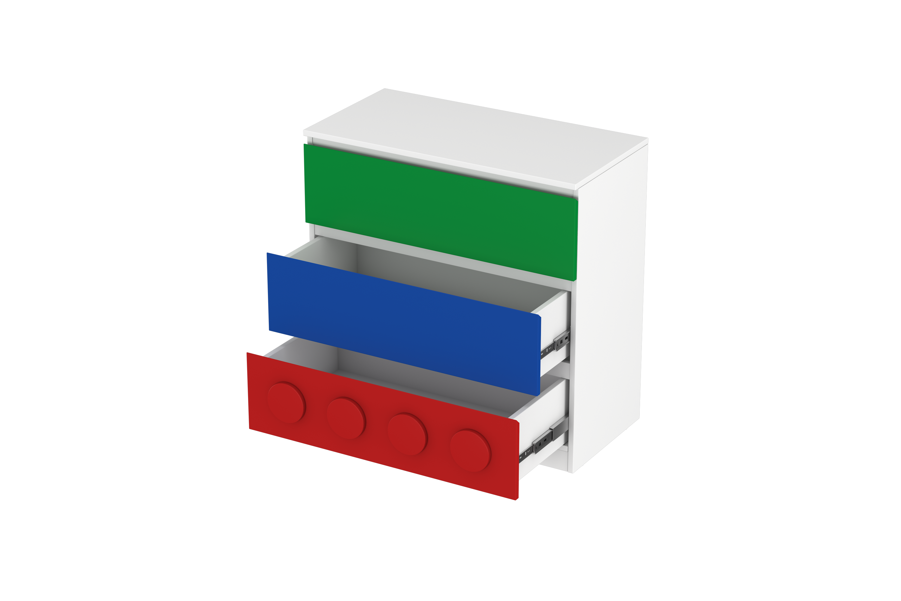 Lego Inspired Chest of Drawers D4