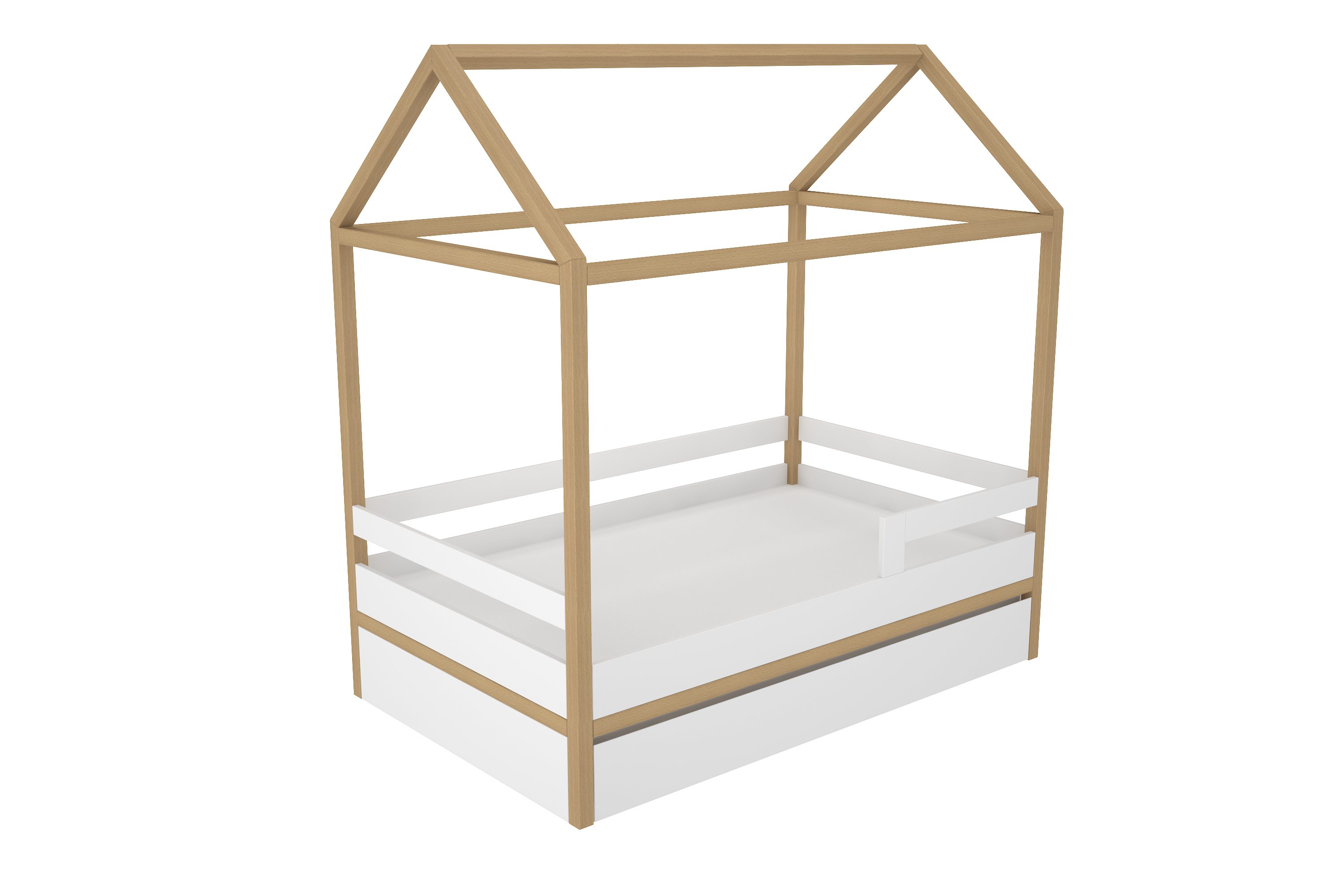 Hut Bed with Storage B3
