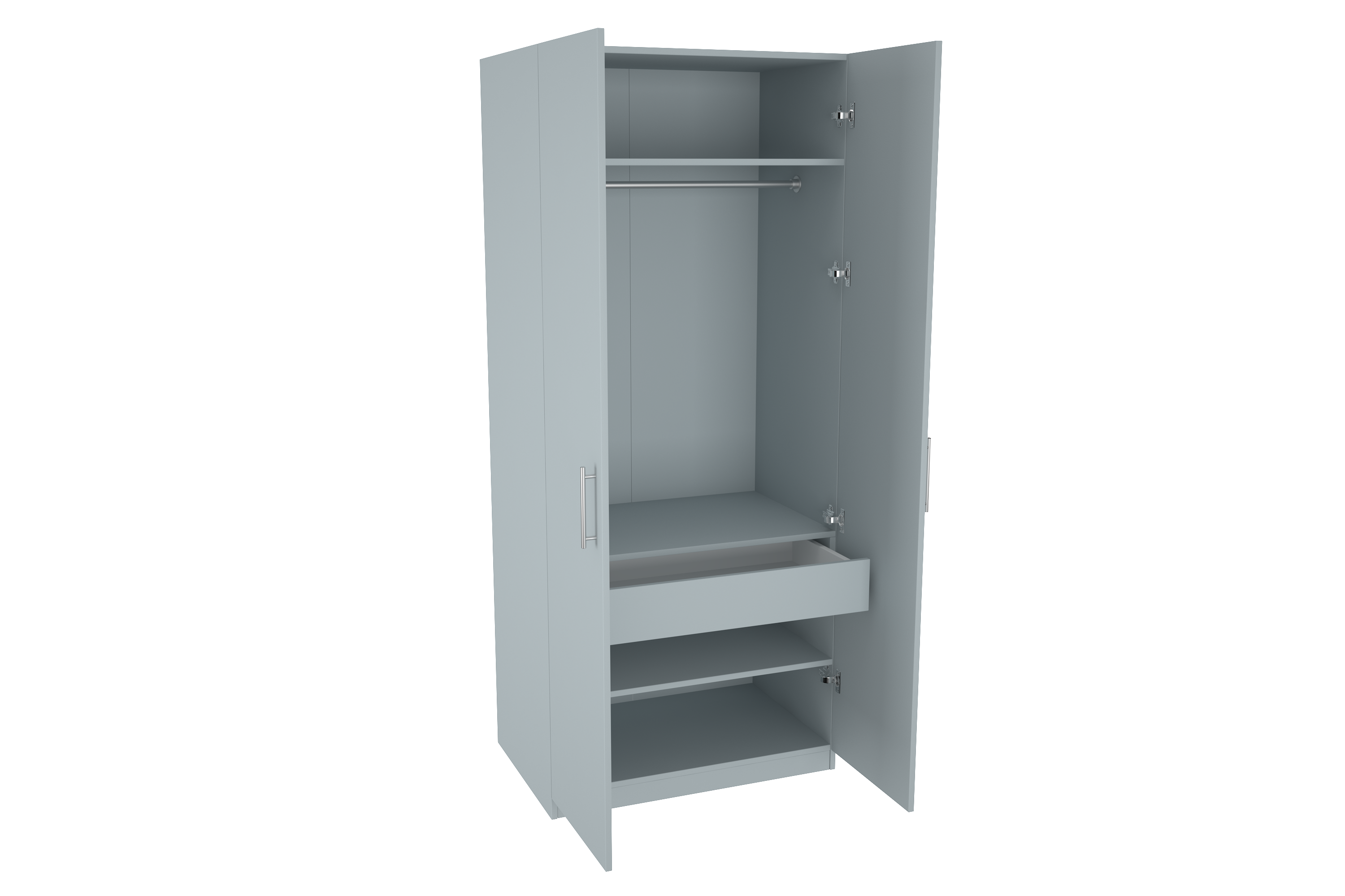 Elegant Two Door Wardrobe D1