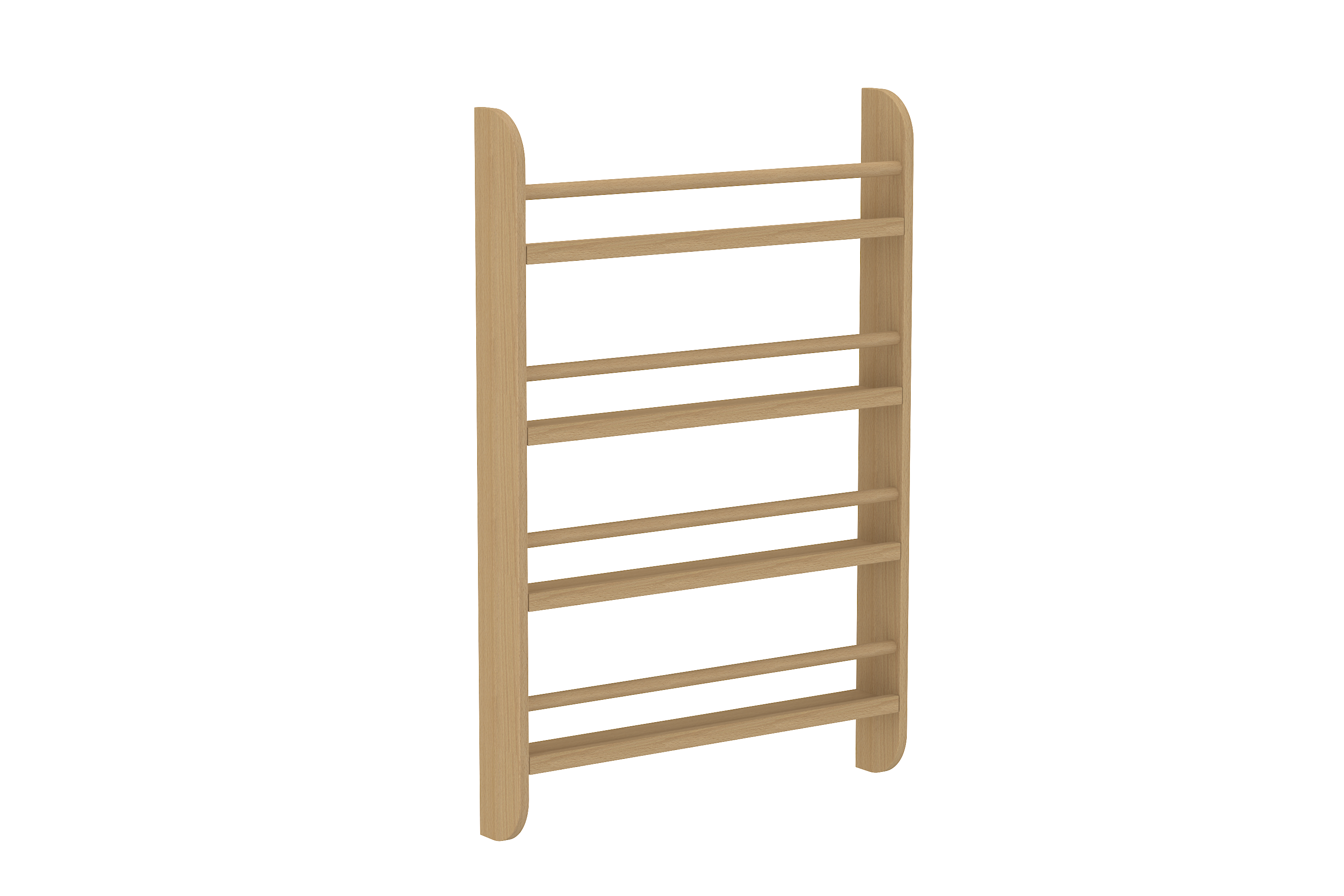 Ledge bookshelf in Oak