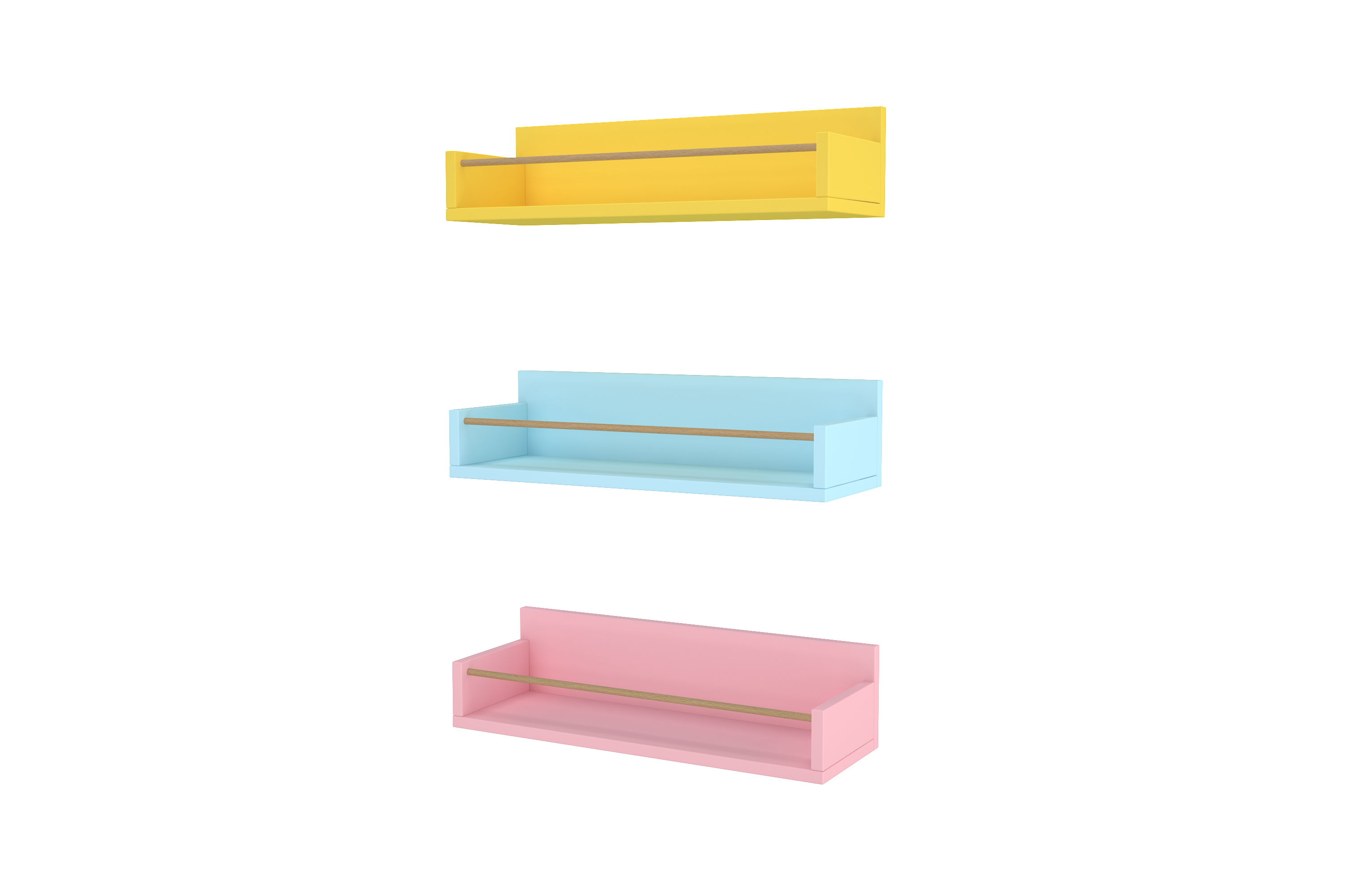 The Tristate Wall Shelves
