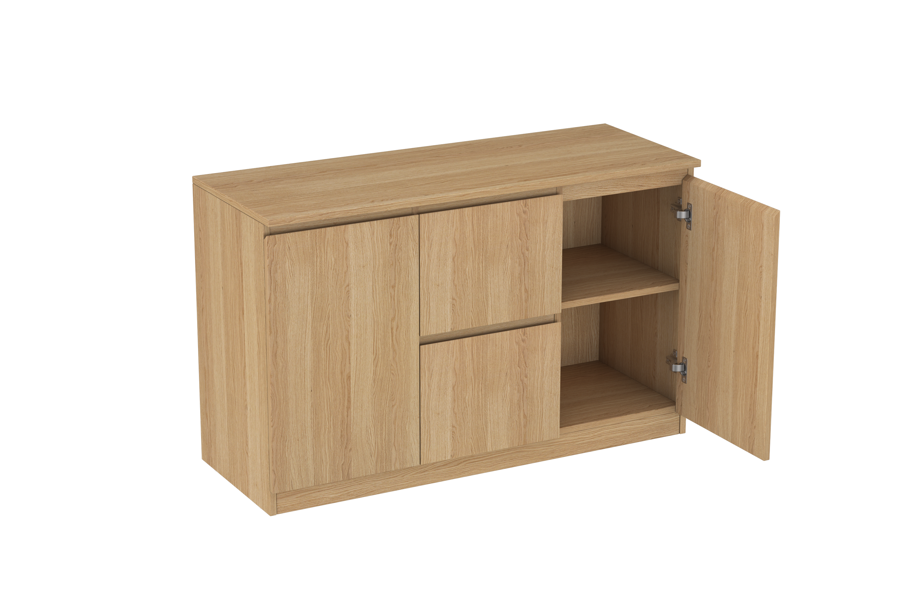 LittleBird Chest of Drawer S7 in Oak