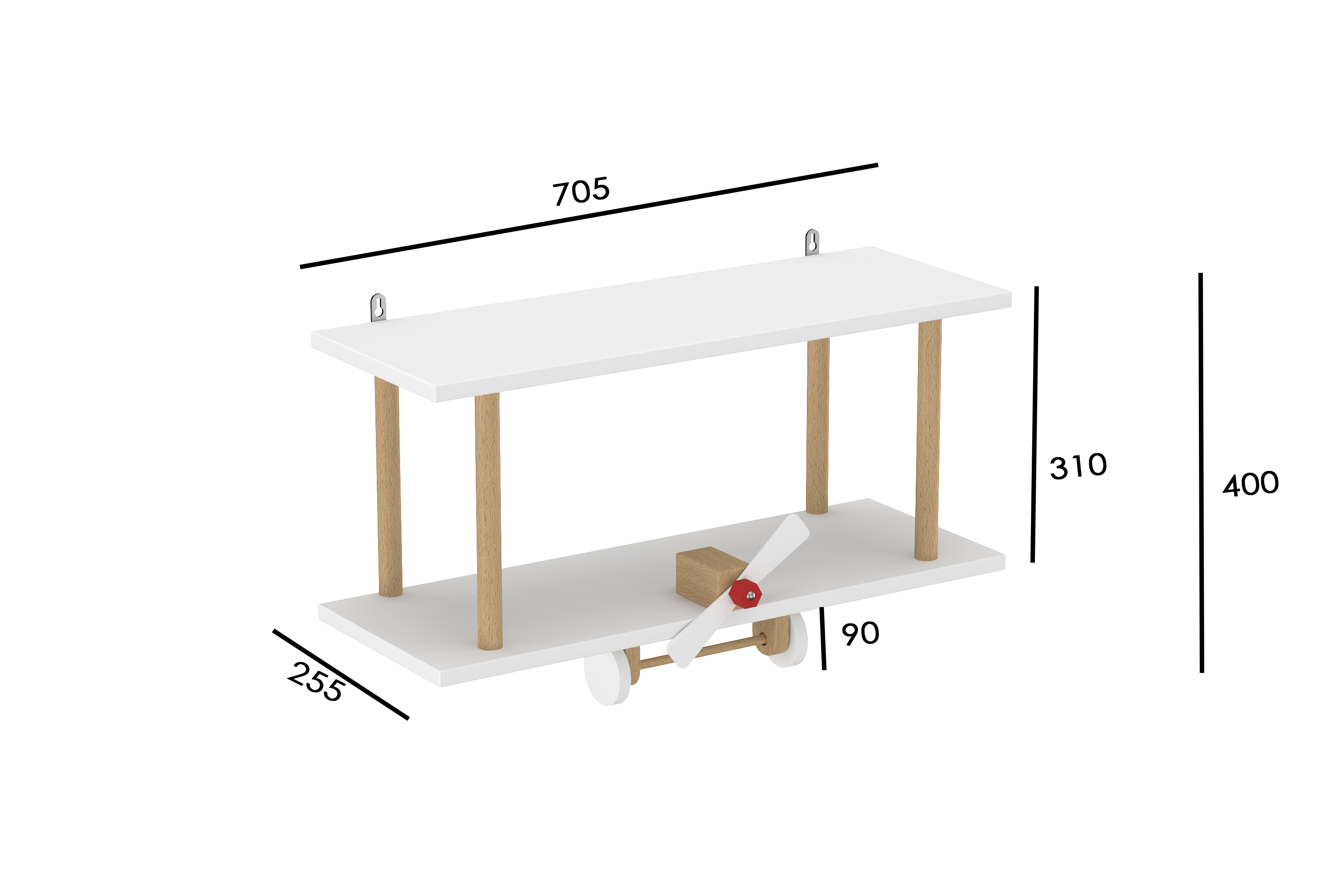 Aeroplane Shelf