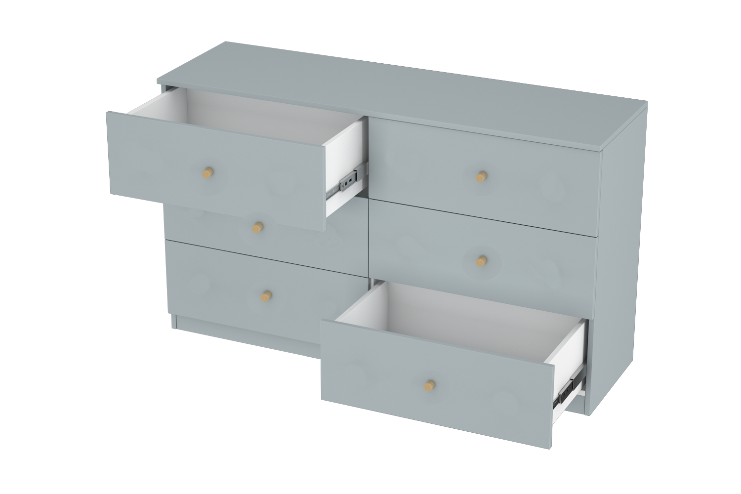 LittleBird Chest of Drawer S8 in Grey