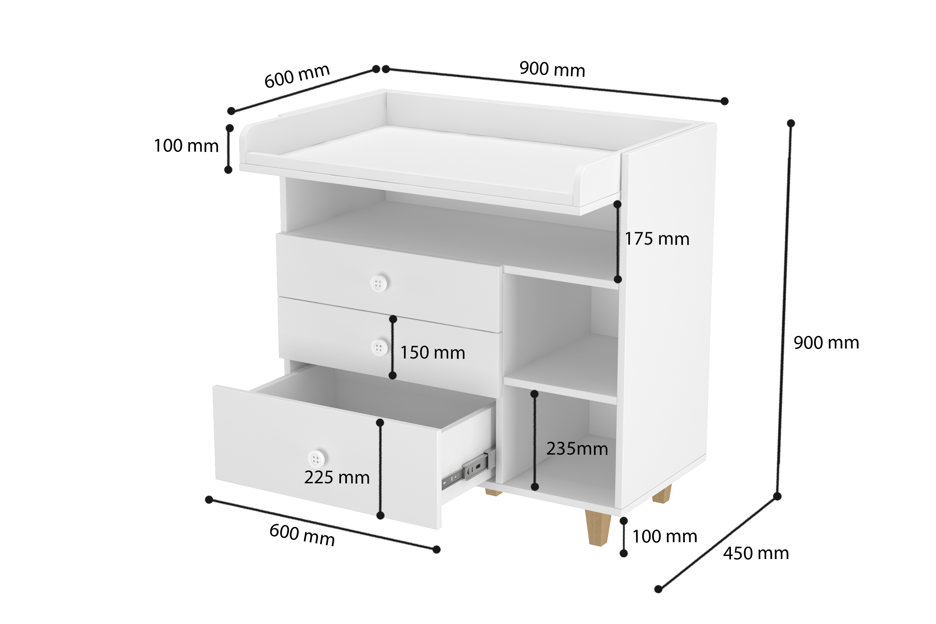 LittleBird Changing Station X5s