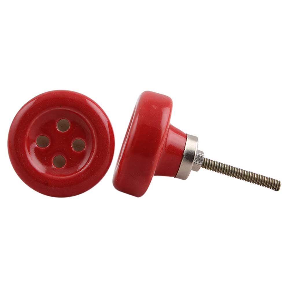 Button Knobs- Set of 4