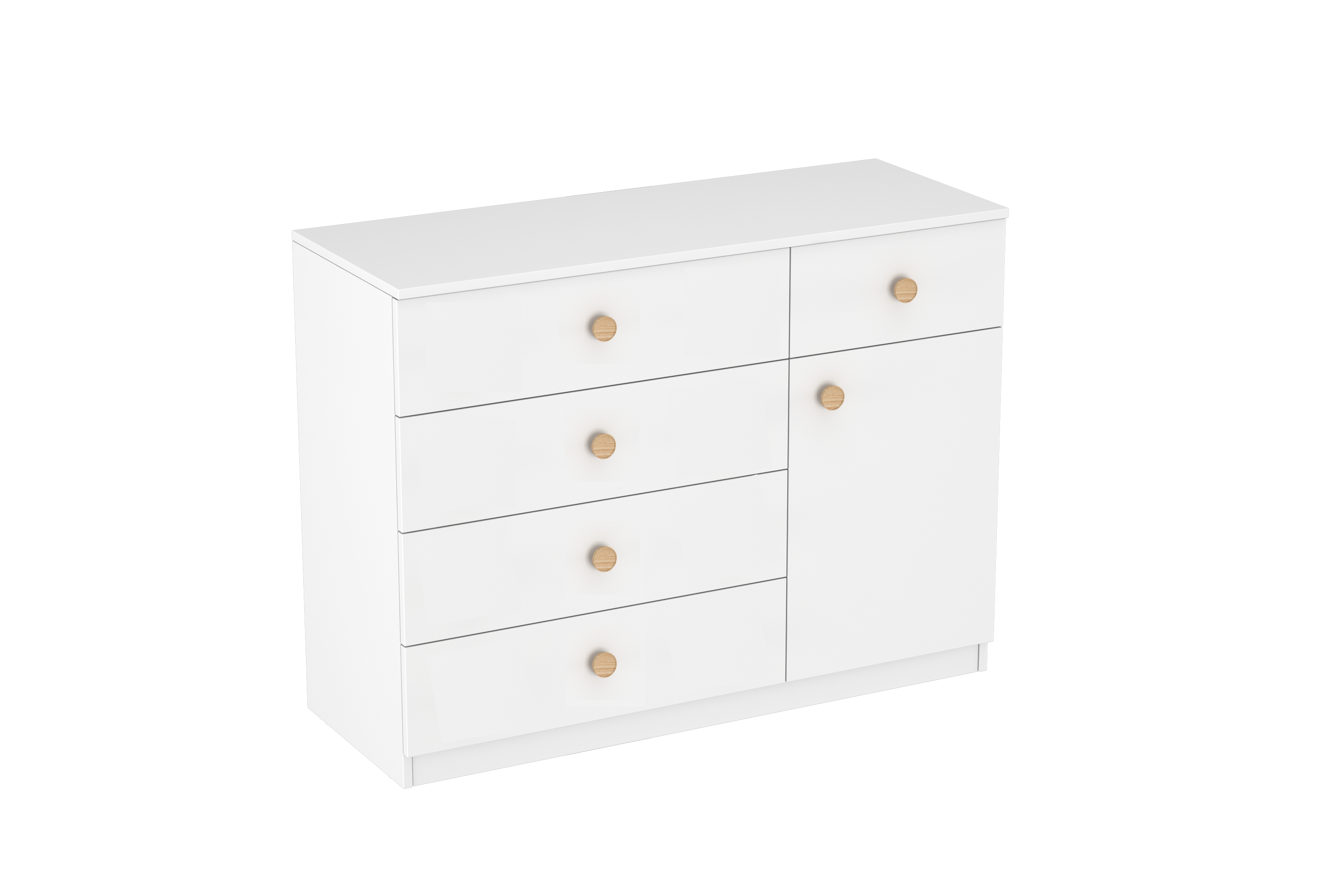 LittleBird Chest of Drawer S10 in White