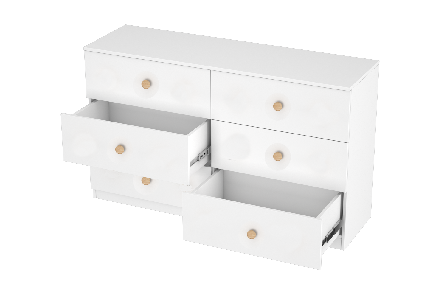LittleBird Chest of Drawer S8 in White