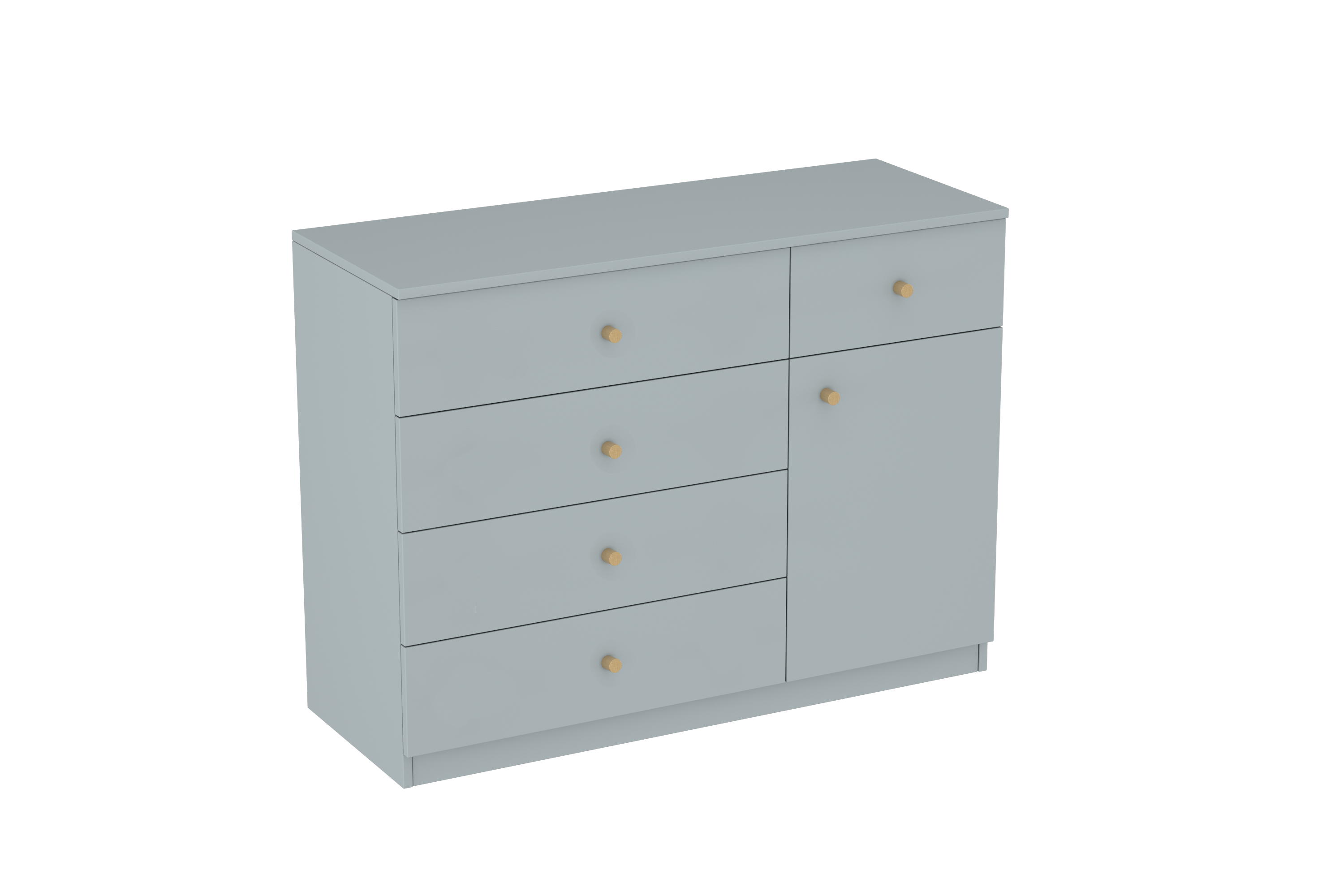 LittleBird Chest of Drawer S10 in Grey