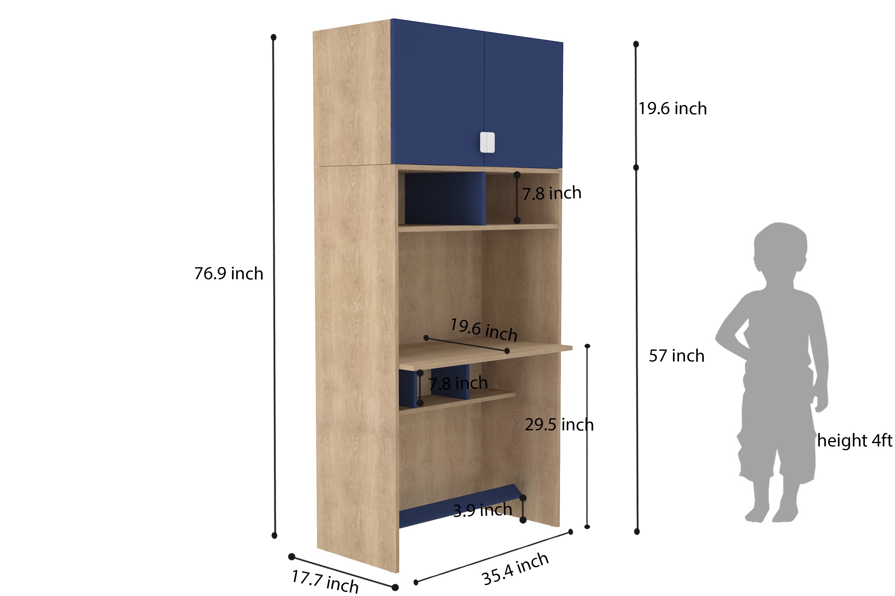 Hutch Study Table