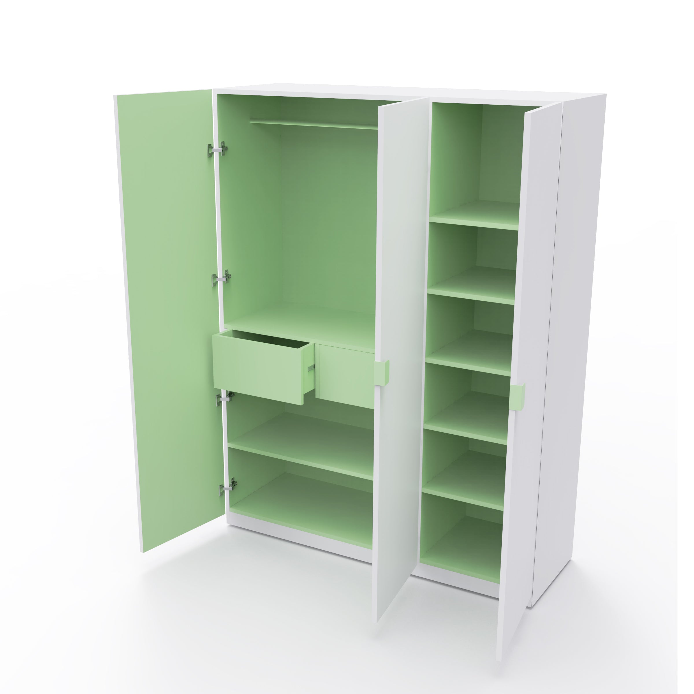 LittleBird POP! Three Door Wardrobes