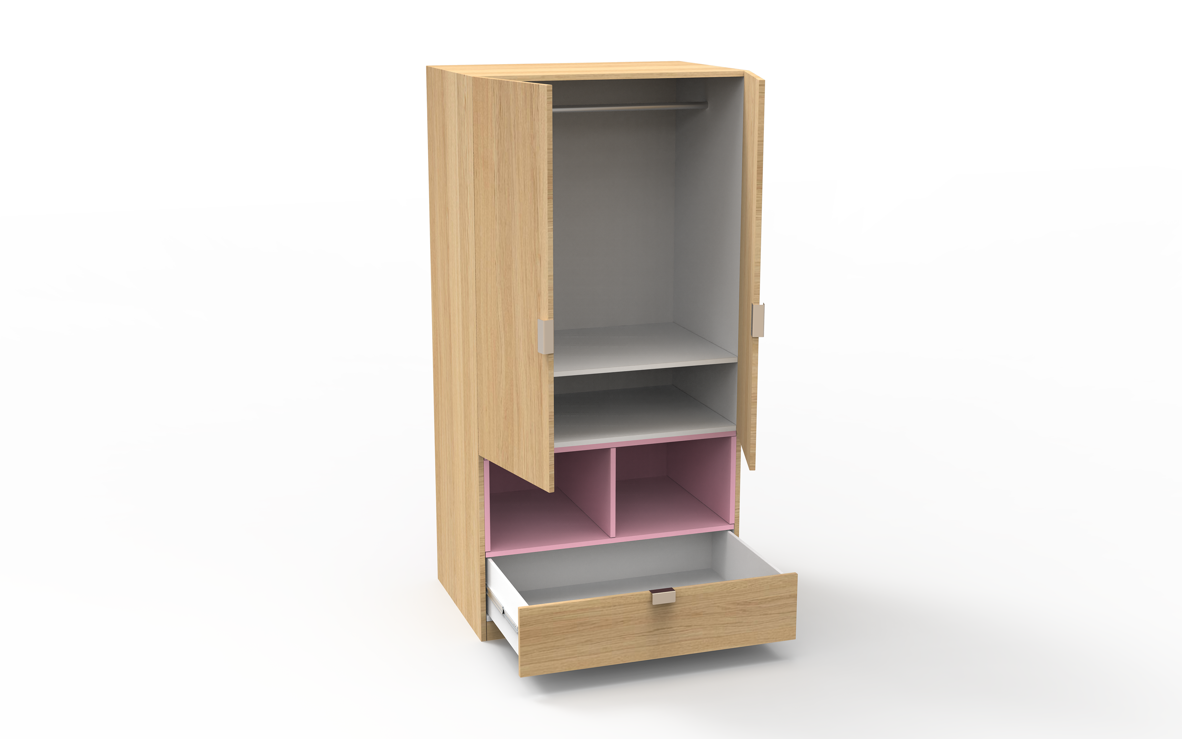 Oakmore 2 Door Wardrobes
