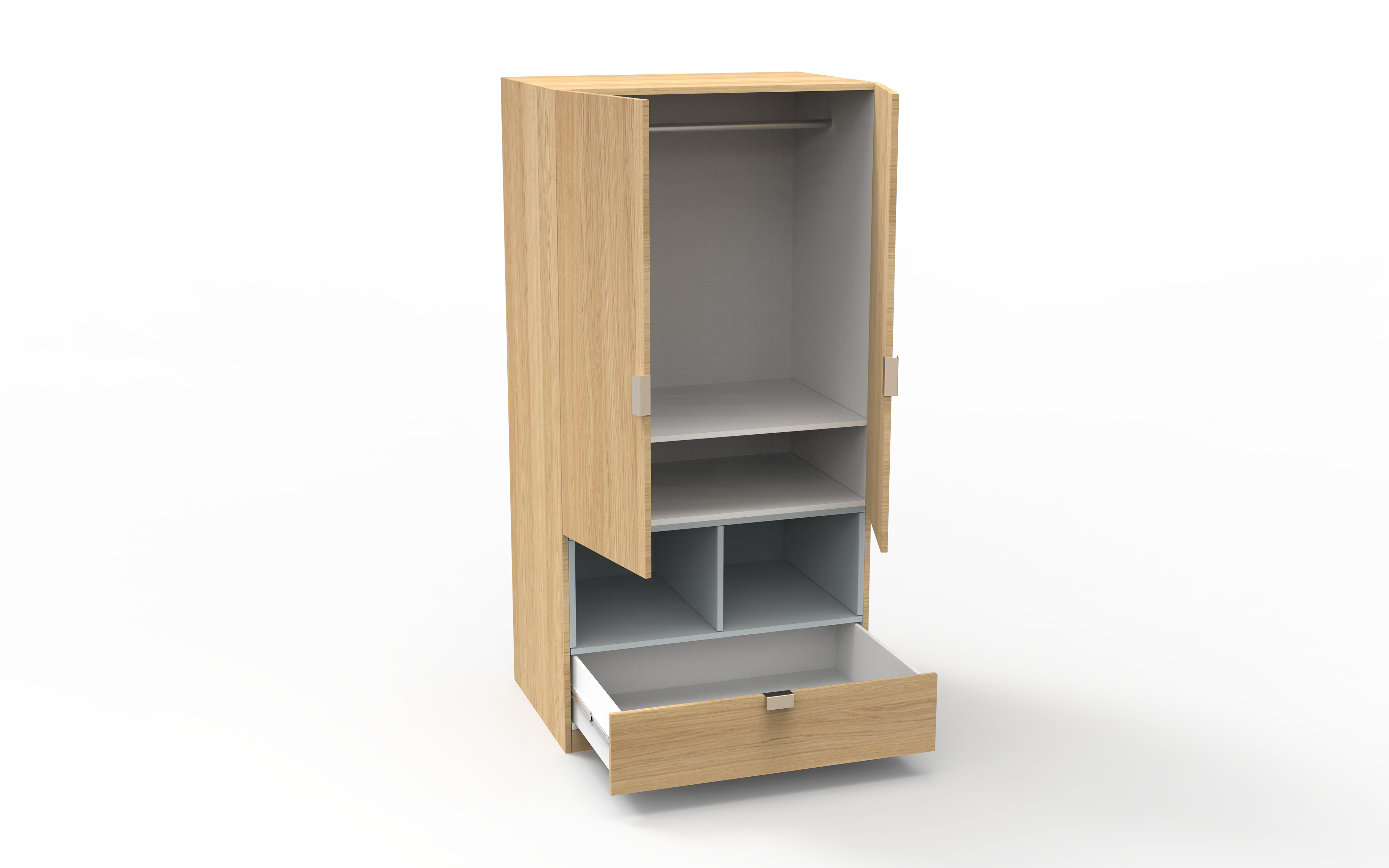 Oakmore 2 Door Wardrobes