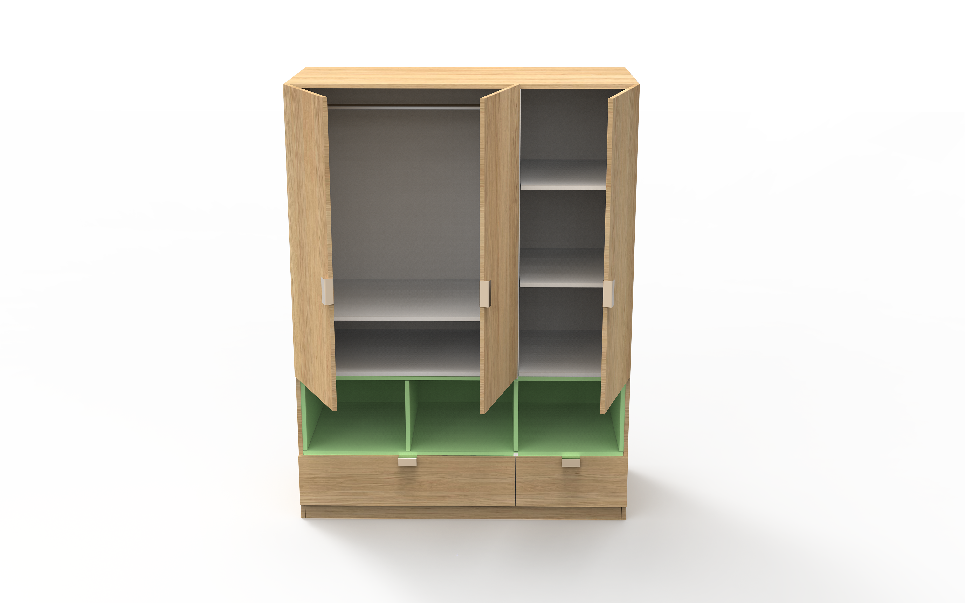 Oakmore 3 Door Wardrobes