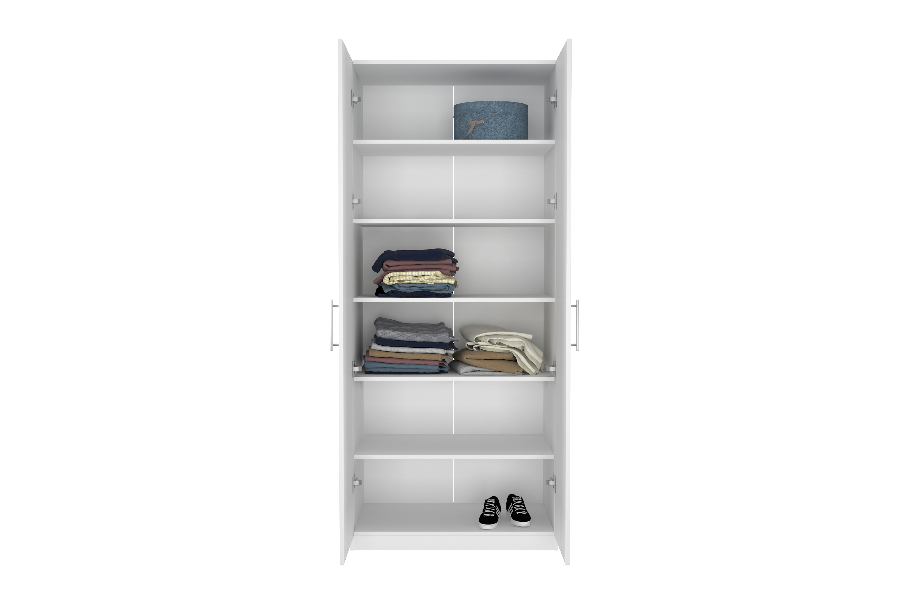 Elegant Two Door Wardrobe D6