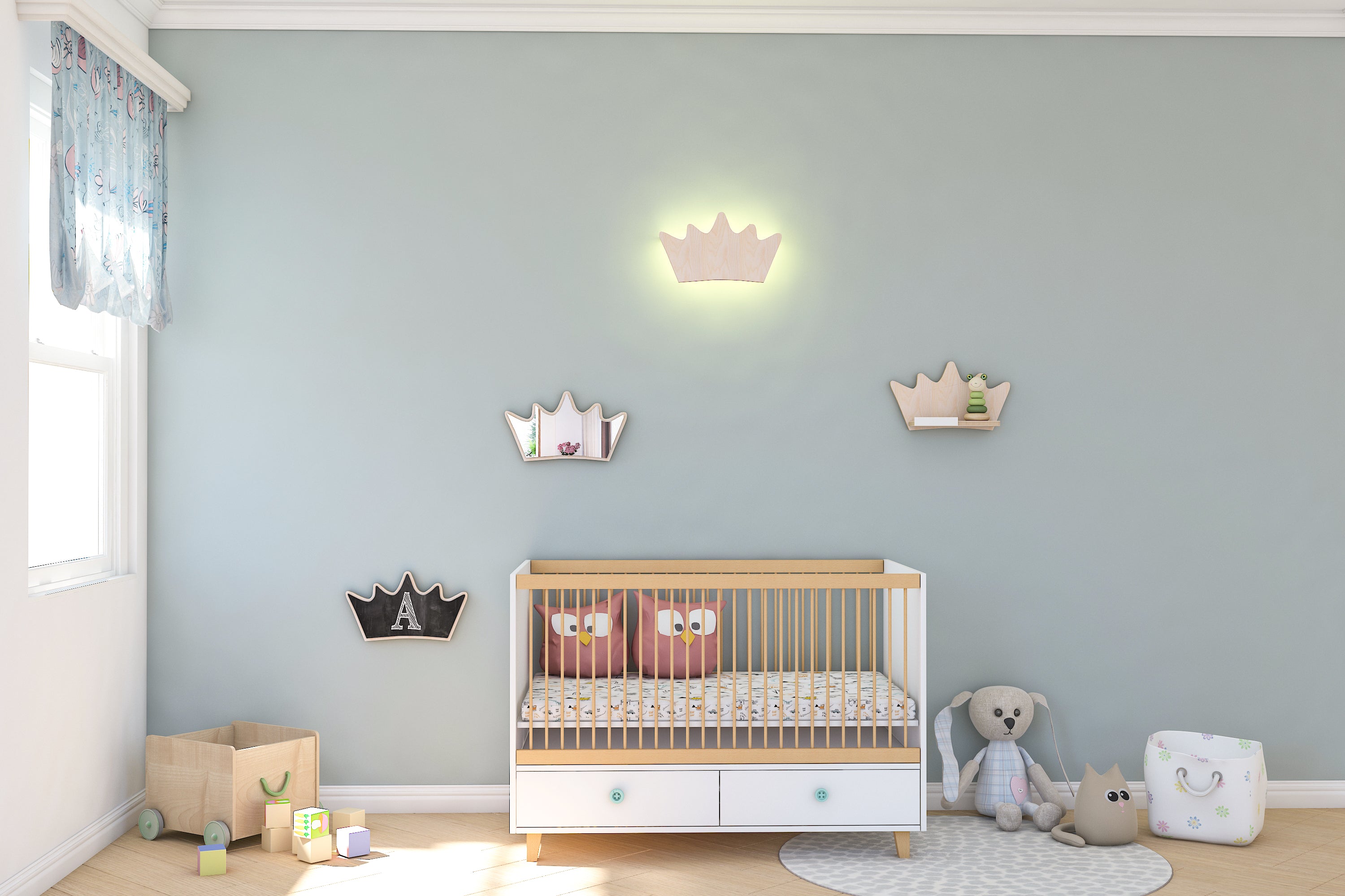 Crown Shelves
