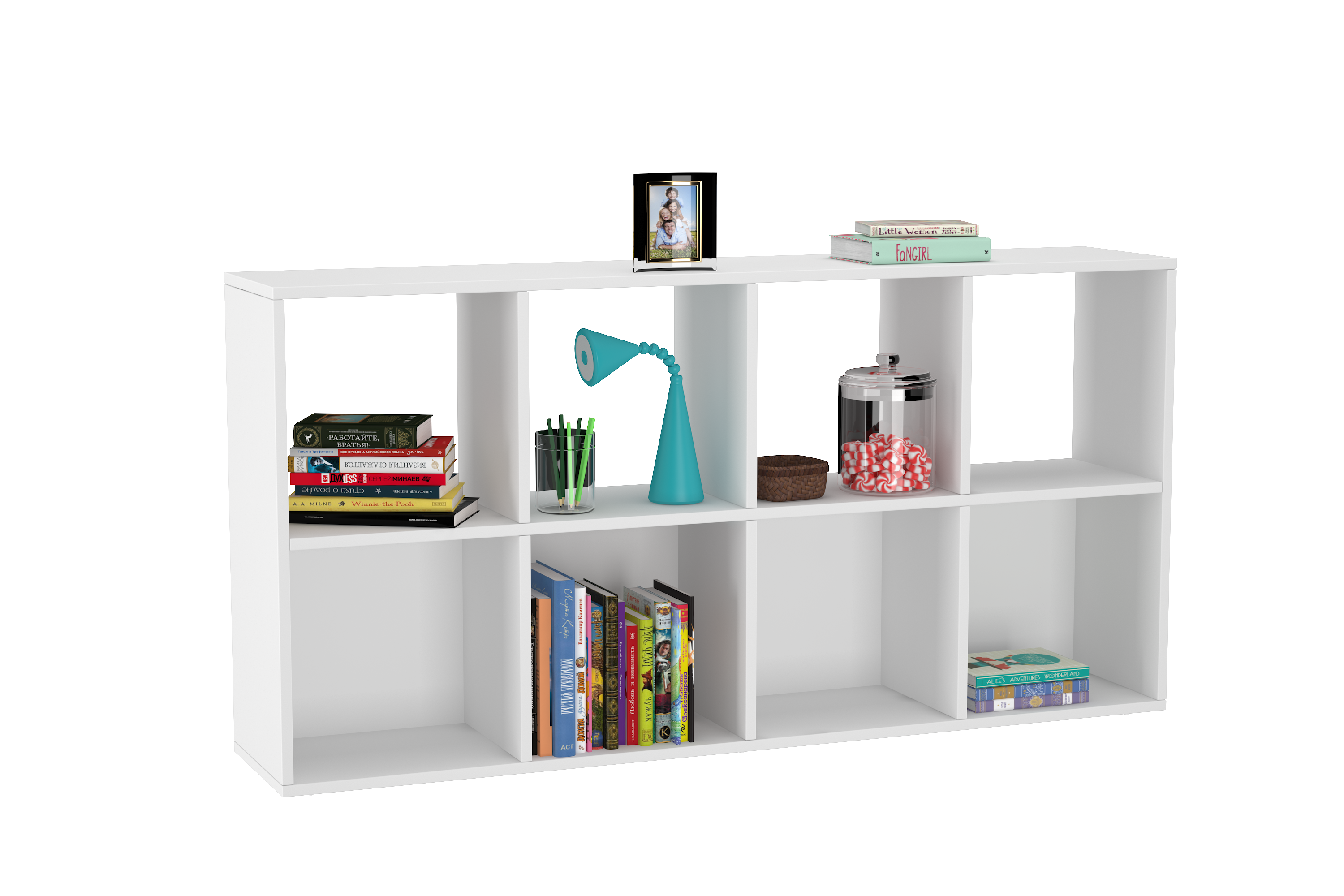 Montessori 4x2 Shelves