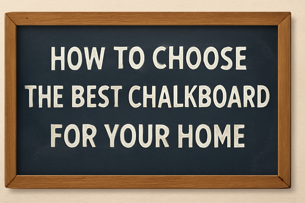 How to Choose the Best Chalkboard for Your Home