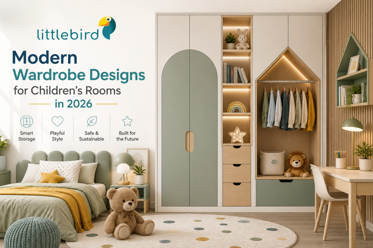 Modern Wardrobe Designs for Children’s Rooms in 2026