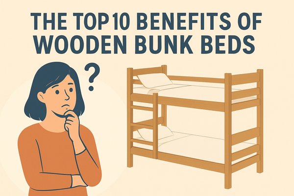 The Top 10 Benefits of Wooden Bunk Beds