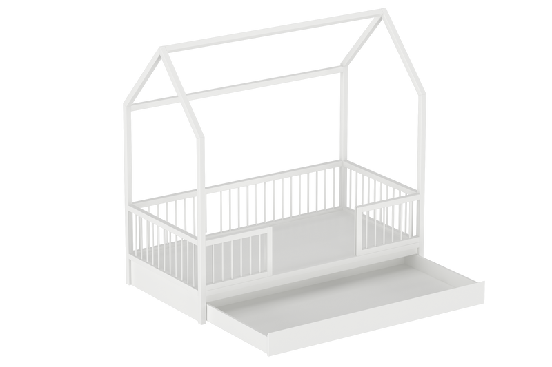 The LittleBird Floor Hut Bed B2 with Storage