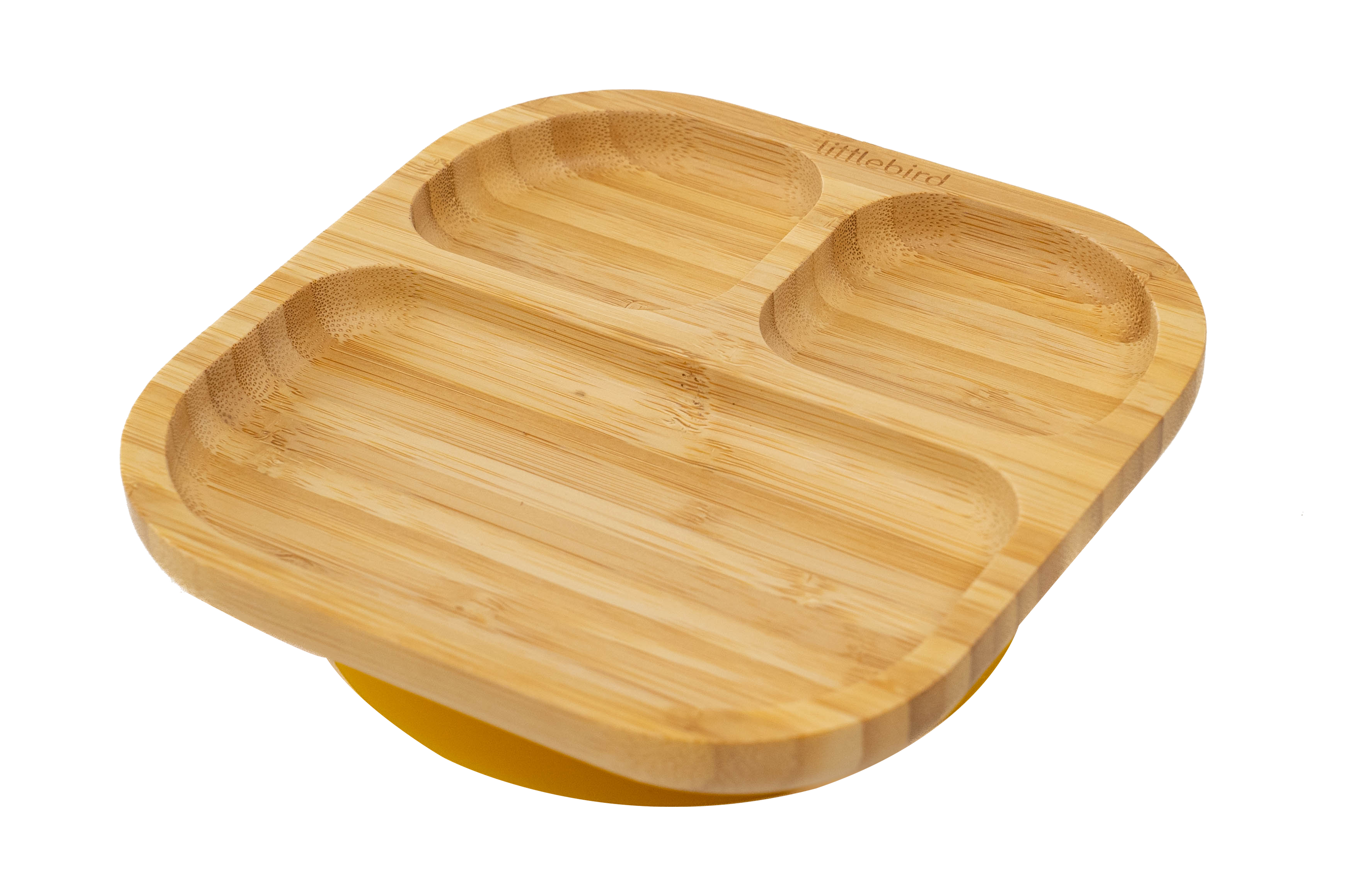 Square Life Bamboo Plate