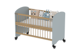 Feather Crib with Folding Sides