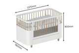 4 in 1 Oasis Crib With Storage