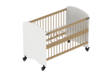 Feather Crib with Folding Sides