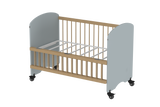 Feather Crib with Folding Sides