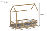 The LittleBird Floor Hut Bed B1