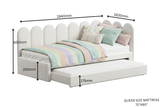 Fence Bed with Trundle Storage