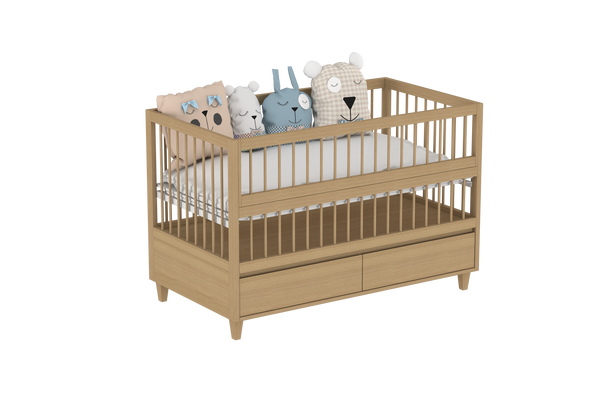 5 in 1 Amour Co-Sleeping Crib With Storage