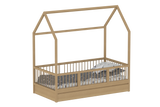 The LittleBird Floor Hut Bed B2 with Storage