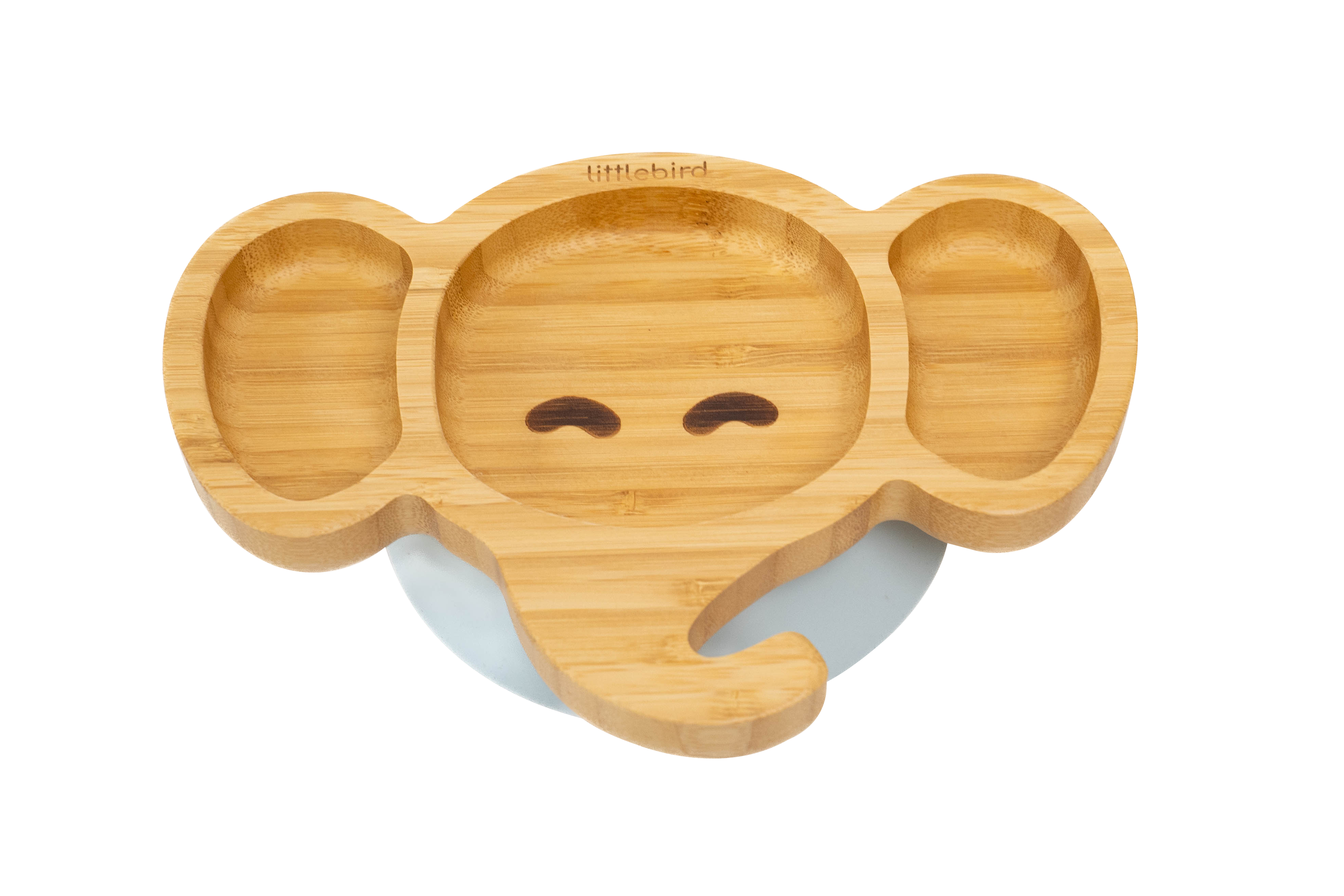 Elephant Bamboo Plate
