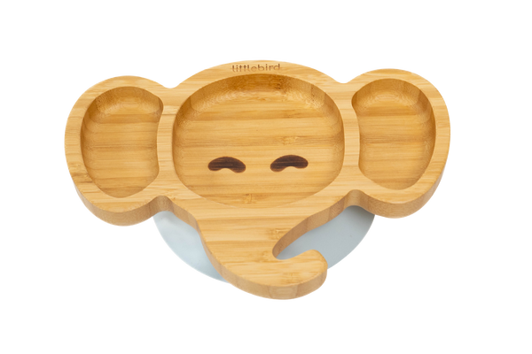 Elephant Bamboo Plate