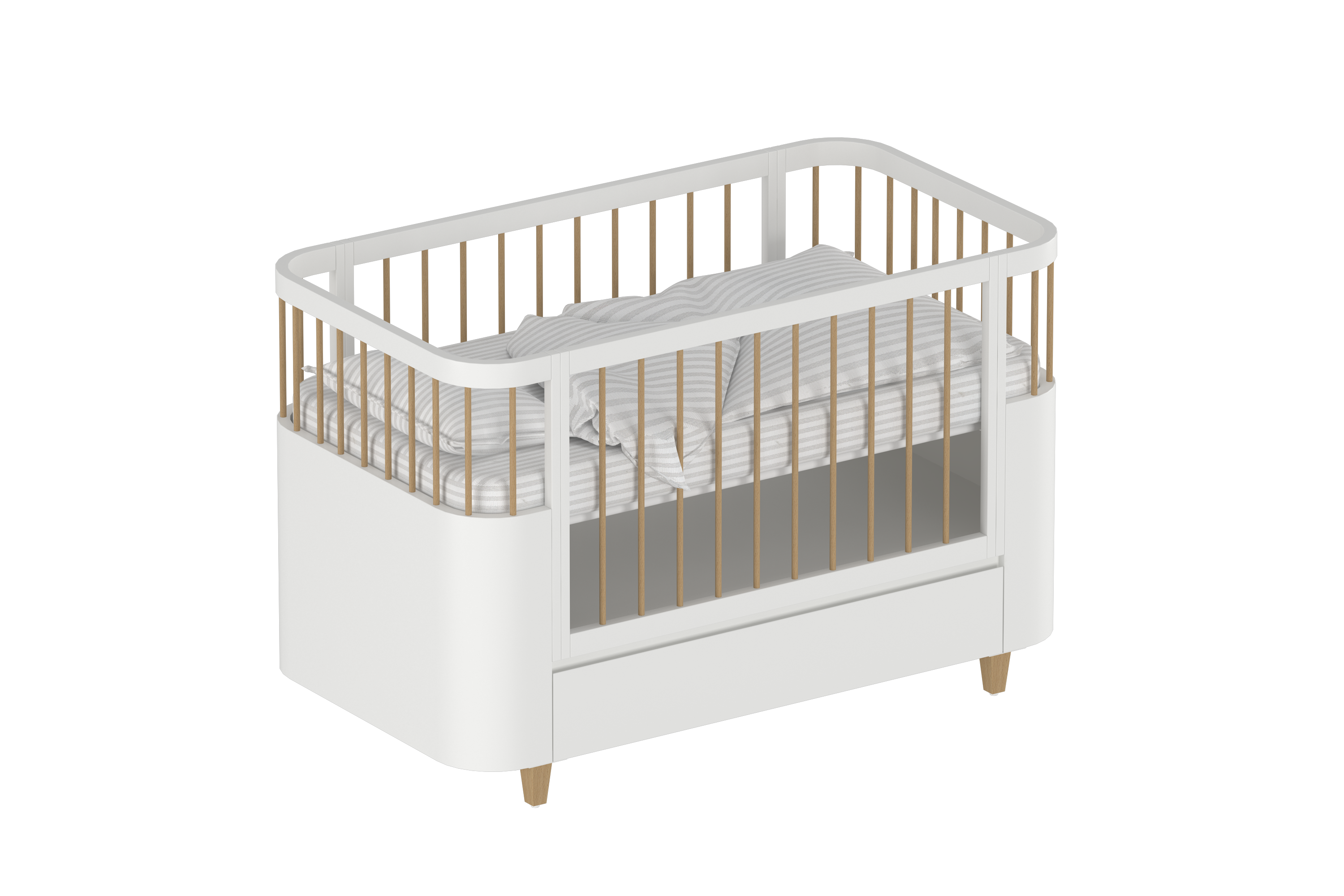 4 in 1 Oasis Crib With Storage
