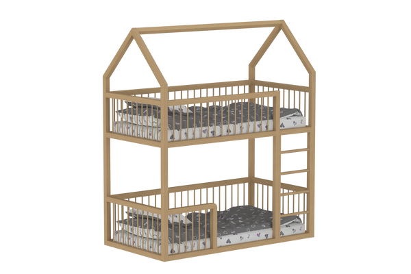 Montessori Styled Hut Bunk Beds