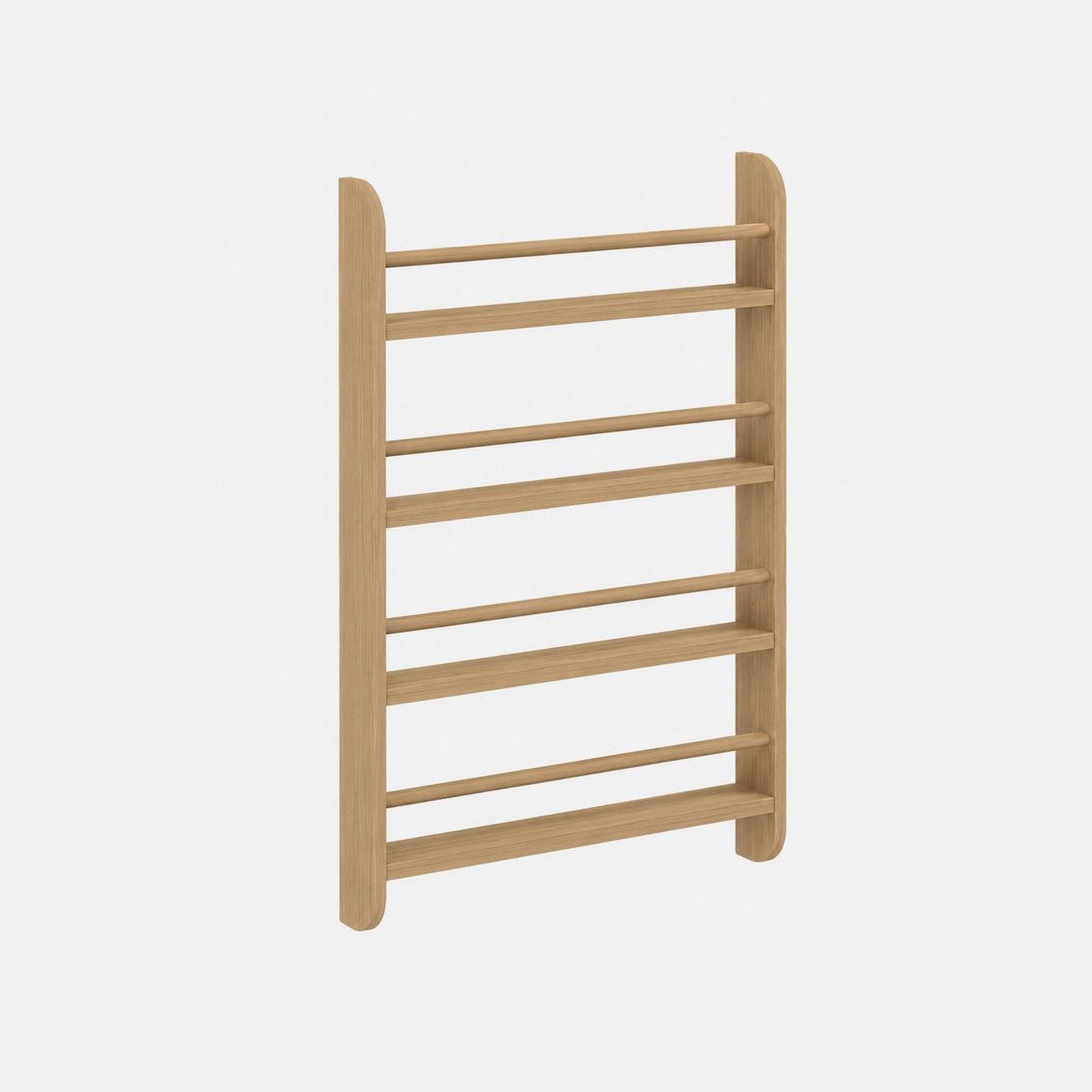 Ledge bookshelf in Oak
