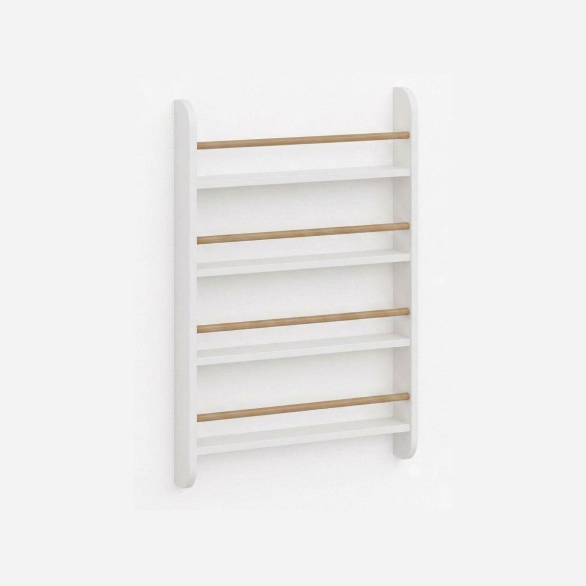 Ledge Bookshelf in White