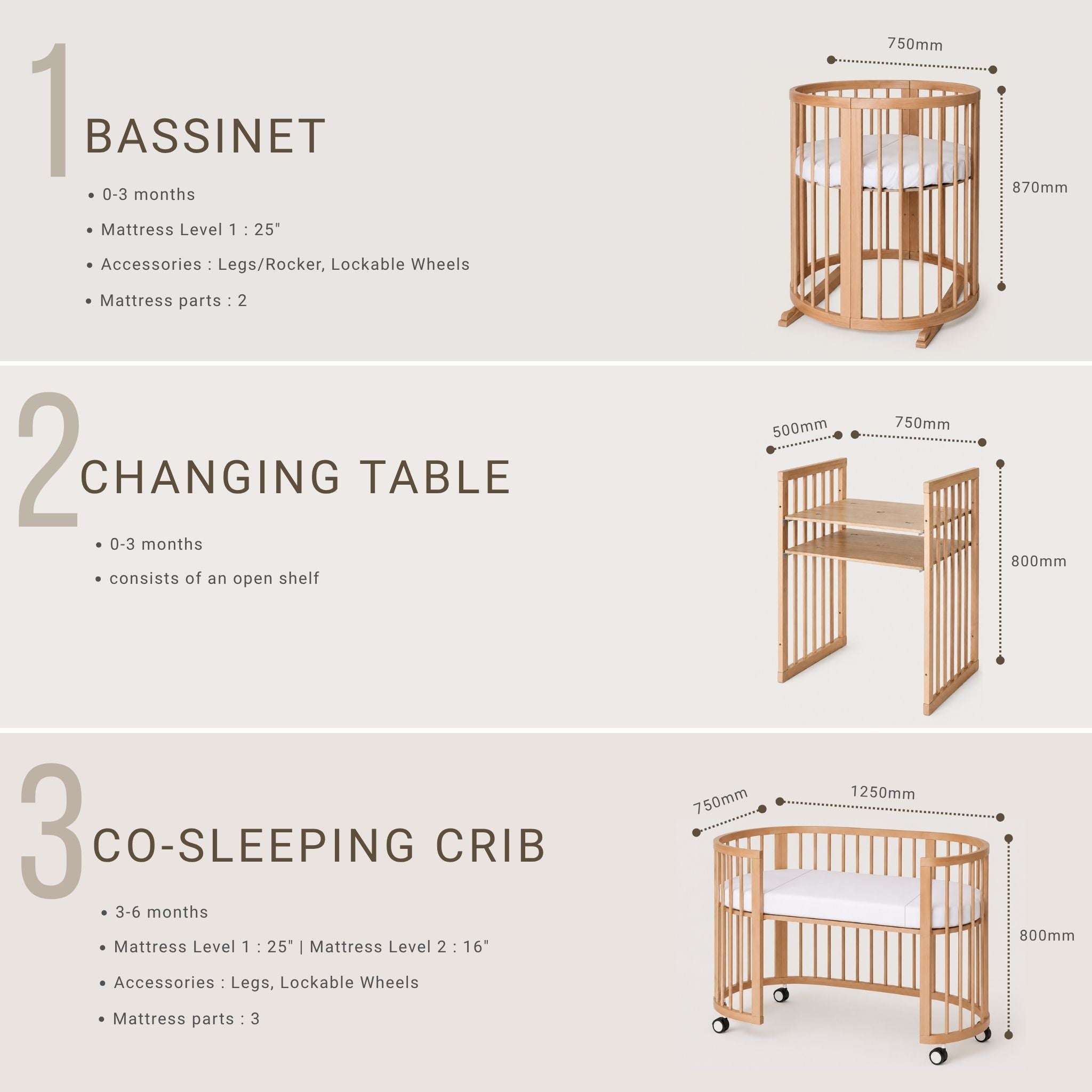 Evolve™ 9-in-1 Convertible Crib