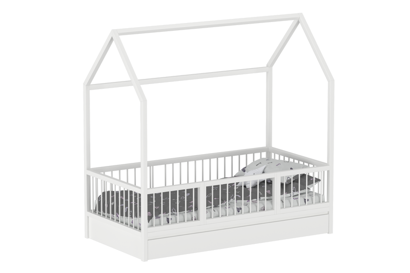 The LittleBird Floor Hut Bed B2 with Storage