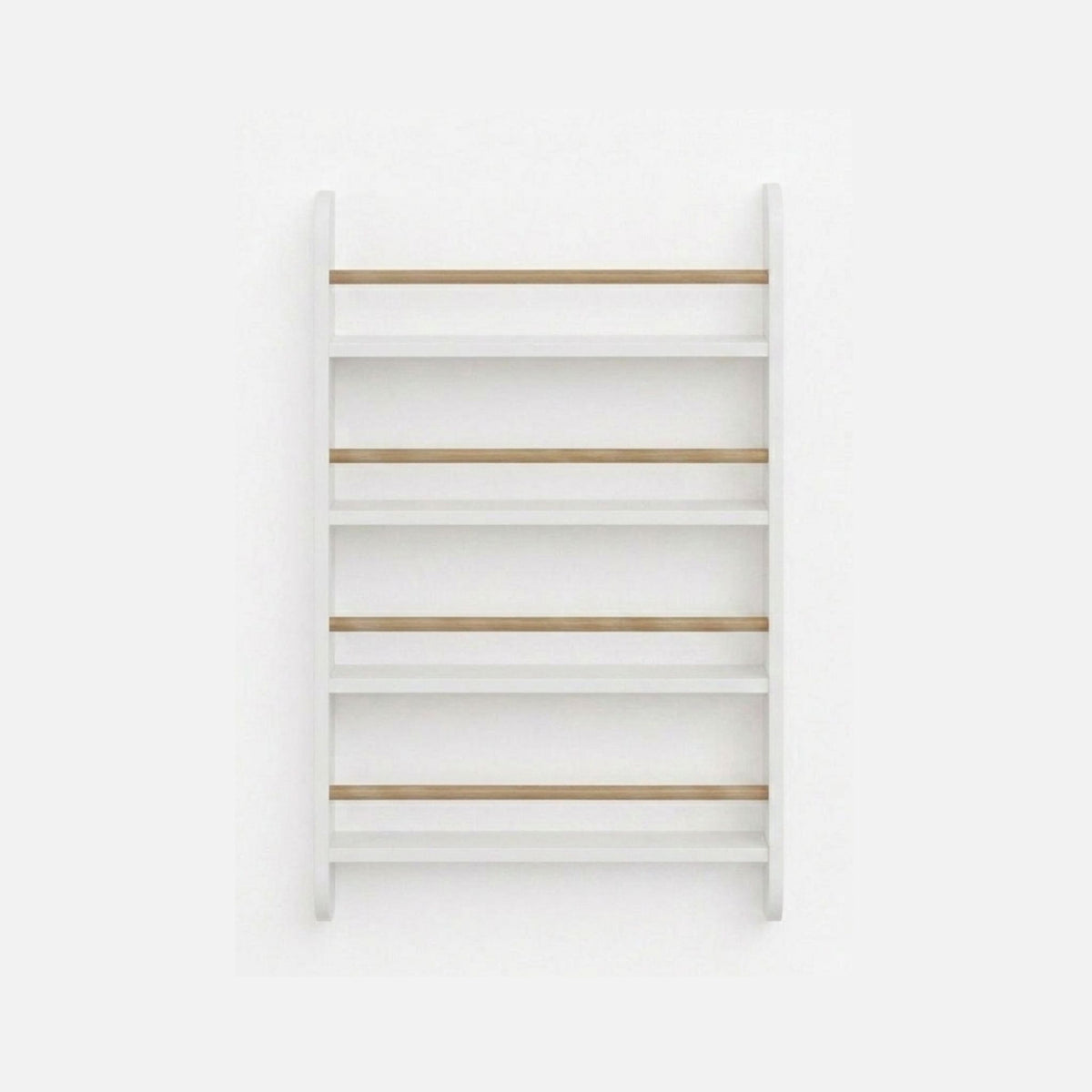 Ledge Bookshelf in White