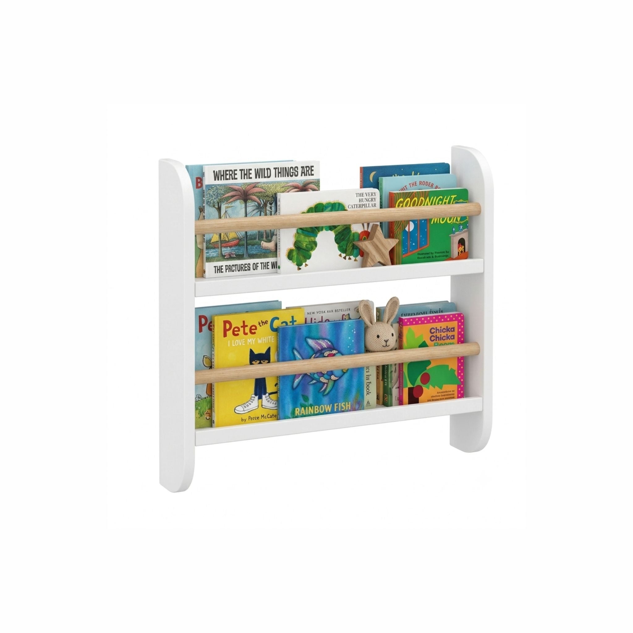 Ledge Mini Wall Shelf in White