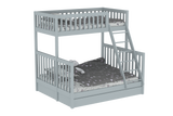 Harmony Queen-Single Bunk Bed with Trundle Bed