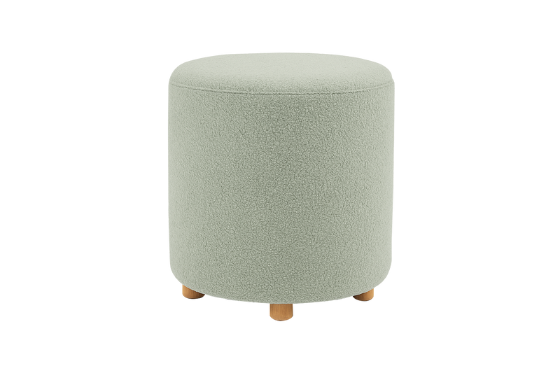 Pebble Bouclé Pouf