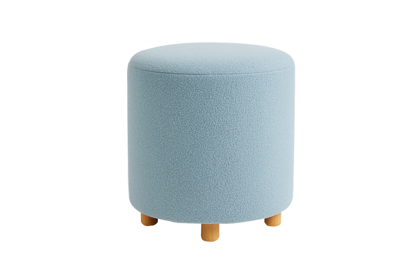 Pebble Bouclé Pouf