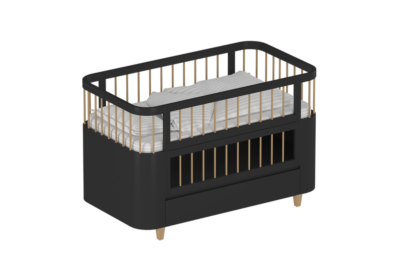 5 In 1 Oasis Co-Sleeping Crib With Storage
