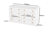 LittleBird Chest of Drawer S2 in White